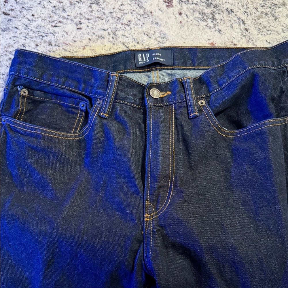 GAP Men's Blue Jeans Straight 34x30